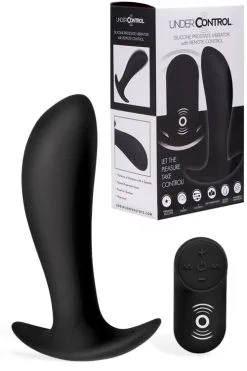 Under Control 4.75 Vibrating Silicone Prostate Massager With Remote