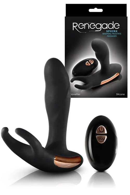 Nsnovelties 5.1 Rechargeable Warming Prostate Vibrator With Remote