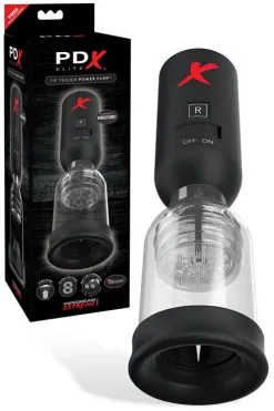 PDX Tip Teazer 9 Vibrating Penis Pump