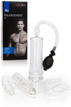 California Exotic Penis Pump, Enhancers & Cock Rings (5 Pce Kit)