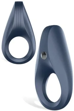 Satisfyer 3 Vibrating Silicone Couple's Ring With Stimulating Nub