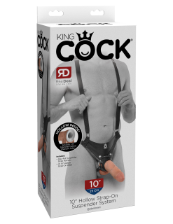 Pipedream Suspender Strap-On With 10 Hollow King Cock