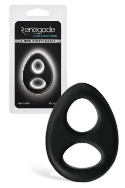 Nsnovelties Stretchy Silicone Cock & Ball Ring
