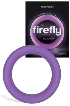 Nsnovelties Glow-in-the-Dark Silicone Penis Ring