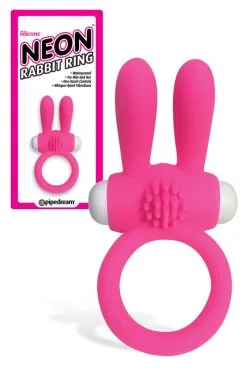 Pipedream Stretchy Silicone Vibrating Rabbit Cock Ring