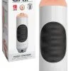 PDX Squeezable & Vibrating 9.25 Masturbator With Removable Sleeve