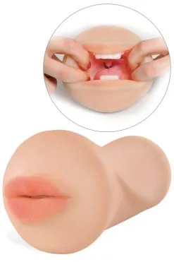 PDX Realistic 6.4 Deep Throat Masturbator With Teeth