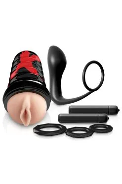 PDX Elite Ass-gasm - 7 Piece Vibrating Kit