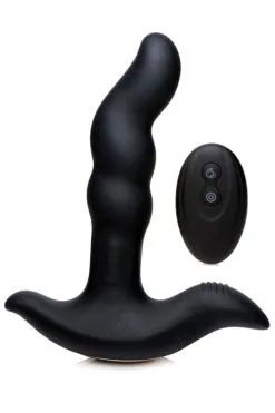 Prostatic Play 6.75 Curved Rotating Prostate Massager With Remote