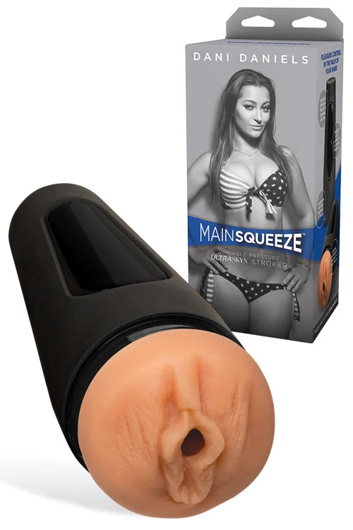 Doc Johnson Dani Daniels Main Squeeze - 7.5 Realistic Pussy Stroker - Image 2