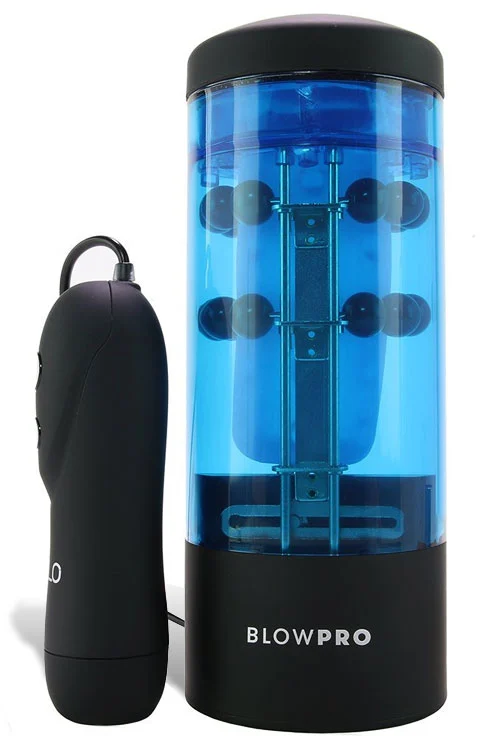 Zolo Blowpro Ultra-Realistic Beaded Masturbator - Mouth - Image 3