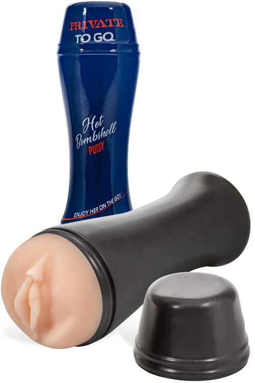 California Exotic Private To Go 8.3 Vaccum Cup Masturbator - Bombshell - Image 4