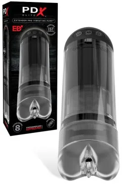 PDX 10.25 Penis Pump With Vibration & Suction