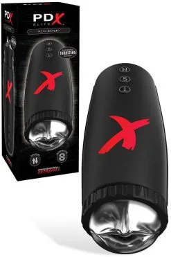 PDX Sucking & Thrusting Textured 9 Masturbator