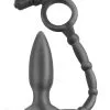 Pipedream Vibrating 4 Butt Plug With Cock Ring