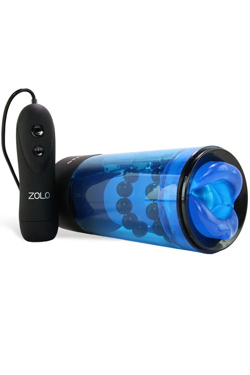 Zolo Blowpro Ultra-Realistic Beaded Masturbator - Mouth - Image 4