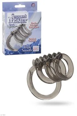 California Exotic Triple Smooth Penis Ring