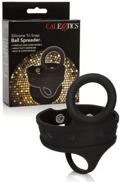 California Exotic Silicone Cock Ring & Ball Spreader