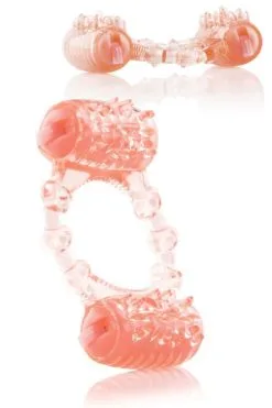 Screaming O Two-O Textured Couple's Ring