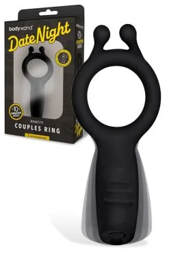 BodyWand Date Night Couple's Ring - 5 Vibrating Cock Ring With Remote Control