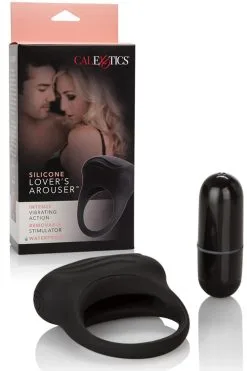 California Exotic Silicone Vibrating Arouser Ring For Couples