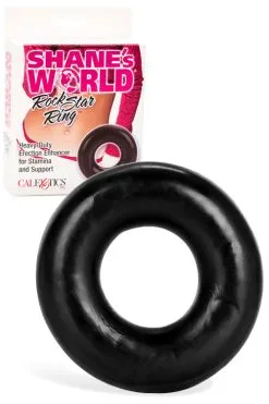 California Exotic Shane’s World Rock Star Penis Ring - Black