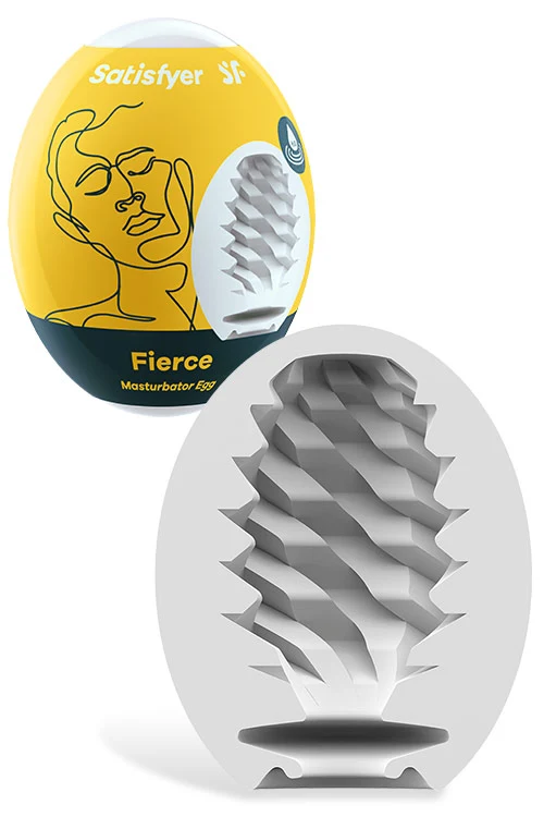 Satisfyer Masturbator Egg Single Fierce