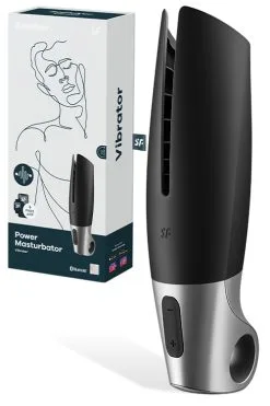 Satisfyer Power Masturbator - Vibrating Stroker With App Control