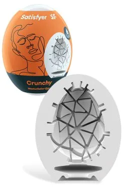 Satisfyer Masturbator Egg Single Crunchy
