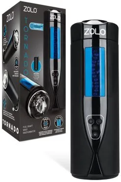 Zolo Tornado Squeezing & Gyrating Masturbator With Sound