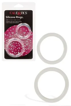 California Exotic Silicone Penis Rings (Set Of Two)