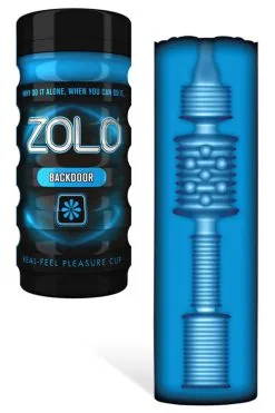 Zolo Real-Feel Pleasure Cup Masturbator - Backdoor