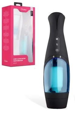 Easy Choice Auto-Blow - 10.8 Thrusting Masturbator & Lube Gift Set