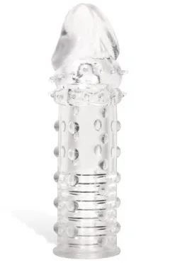 Adam And Eve Nubbed Semi-Realistic 2 Penis Extension