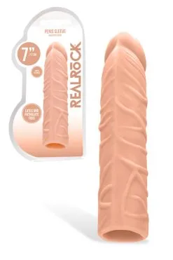 Shots Toys 7 Lifelike Penis Extension Sleeve