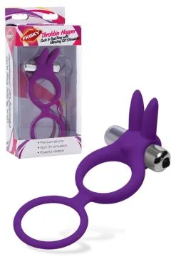 Frisky Cock & Ball Ring With Vibrating Stimulator