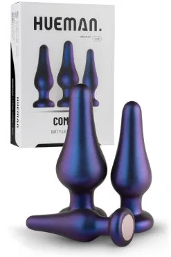 HUEMAN. Comets Butt Plug Set (3 Pce)
