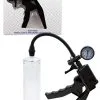 High Rize 8.6 Penis Pump With Pistol Grip & Pressure Gauge