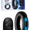 Trinity Vibes Silicone Cock Ring With Remote