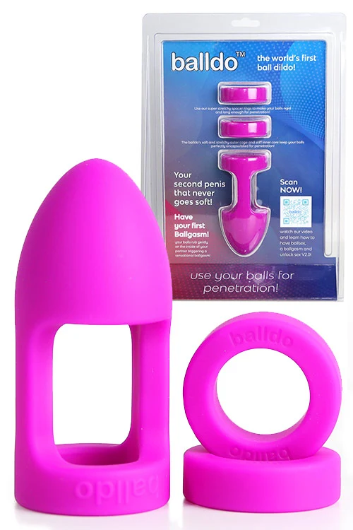 Balldo Ball-Dildo Set With Spacer Rings
