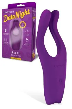 BodyWand Date Night Revel - 4.75 Couples Vibrator & Couples Ring
