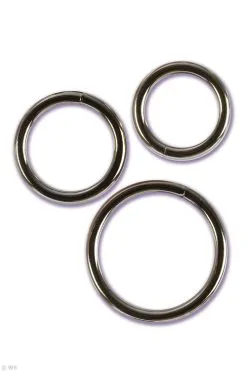 California Exotic Silver Ring - 3 Piece Set