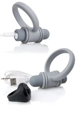 Screaming O My Secret Bullet Vibrator & Cock Ring For Him With Remote