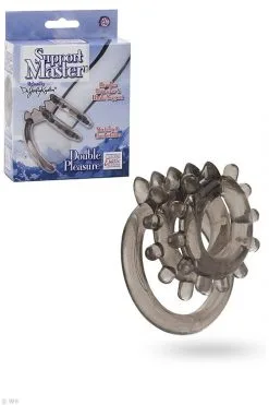 California Exotic Double Pleasure Stretchy Penis Ring