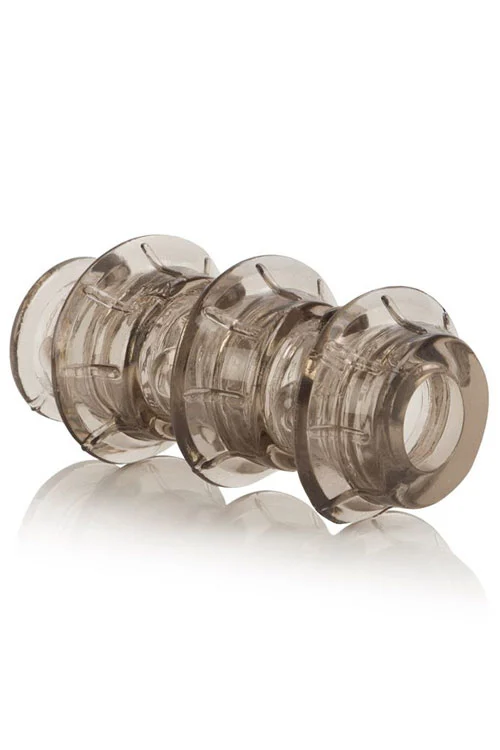 California Exotic Dr. Joel Kaplan Beaded Girth Ring Triple Stacker - Image 2