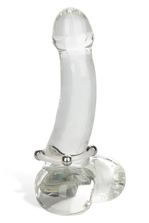 California Exotic Steel Beaded Silicone 1.5 Penis Ring - Image 3