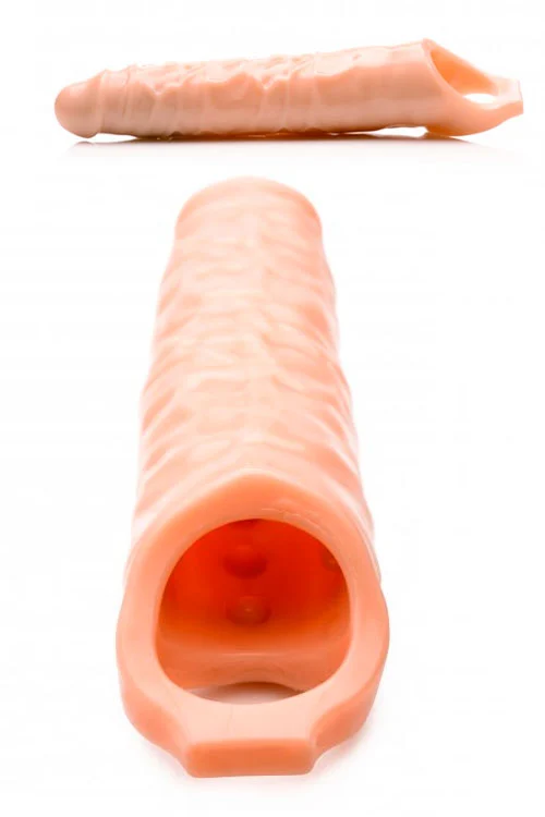 Size Matters 3 Penis Extension Sleeve With Ball Strap - Image 3