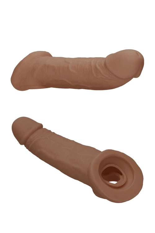 Shots Toys 9 Lifelike Penis Extension With Ball Strap - Image 4